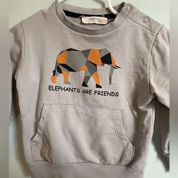 Cikoby Elephant crew neck sweater - Picture 2 of 7